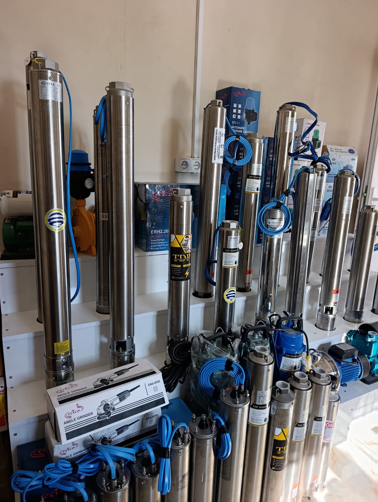 Nurdağı Tükenmez Elektrik Bobinaj Dalgıç Pompa